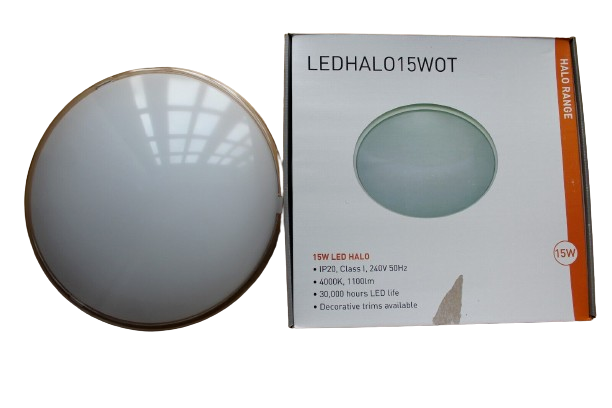 LED 15W Bulkhead 4k Halo