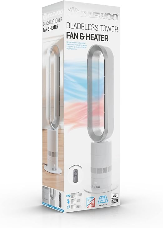 Bladeless Fan & Heater Daewoo