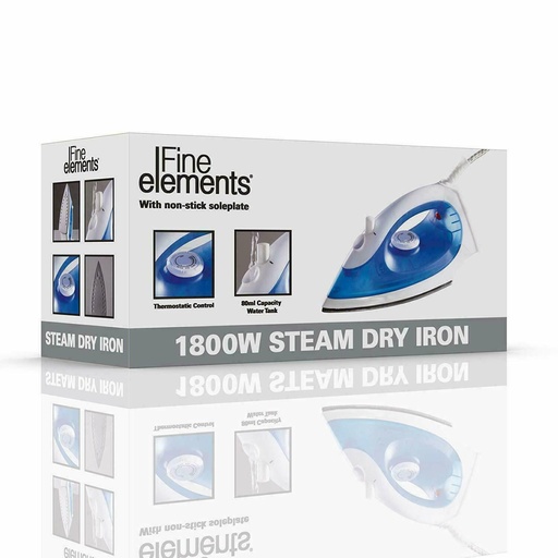 [ME560] Steam Dry Iron 1800w Fine Elements
