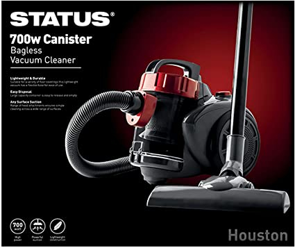 [ME234] Bagless Vacuum Cleaner Houston 700w Status