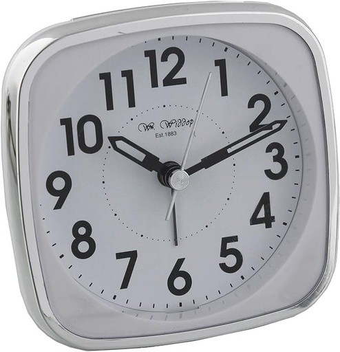 [ME244] Bino Orologio Sveeglia SILVER Clock