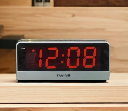 [ME432] LED Wecker Digital Alarm Clock Twins