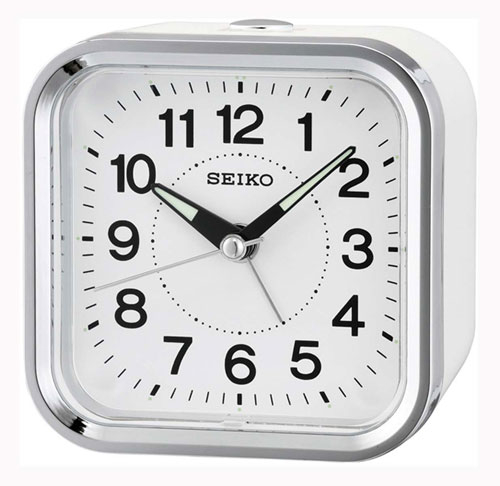 [ME513] QHE130W Silent Alarm Clock Seiko price?