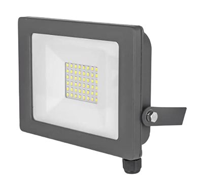 [ME126] 30W IP65 LED Floodlight Slimline Grey Status