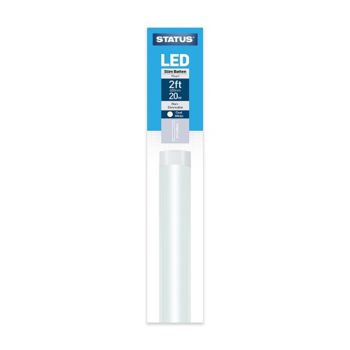 [ME109] 2ft Cool White Slimline Light Status