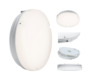 [ME380] Fusion LED 24W IP44 LED Luminaire Knightsbridge