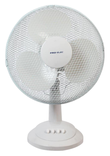 [ME197] 9 Inch Oscillating Desk Fan Pro Elec