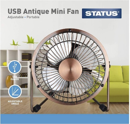 [ME224] Antique Mini USB Fan Status price?